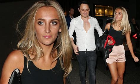 Made In Chelseas Tiffany Watson Steps Out For An Evening Out With Mystery Male Daily Mail Online
