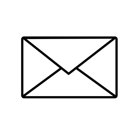 Email Icon White Transparent Background At Collection