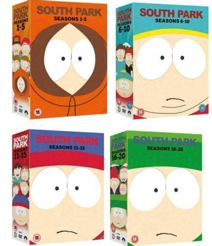 South Park Complete Seasons 1 20 Dvd Boxset 56 Discs New And Sealed