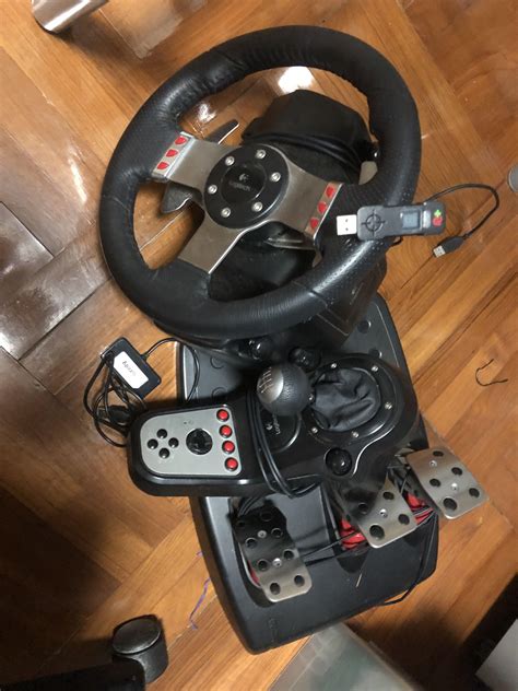 Logitech G27 Modded Brake Cronus Max Ps4 Ps5 Supported 電子遊戲 遊戲機配件