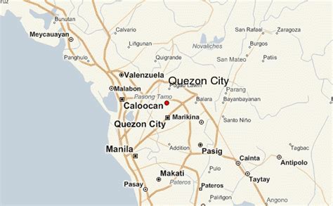 Quezon City Map Satellite