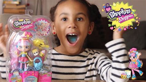 Shopkins Shoppie Doll Rainbow Kate Toys For Kids Review Youtube