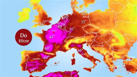 Europaweit kamen durch die derzeitige hitzewelle seit montag insgesamt acht menschen ums leben. Hitze extrem: Hitzewelle knallt mit über 40 Grad durch Europa