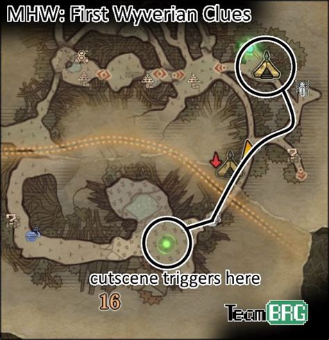 Mhw ‘search The Ancient Forest For First Wyverian Clues Team Brg