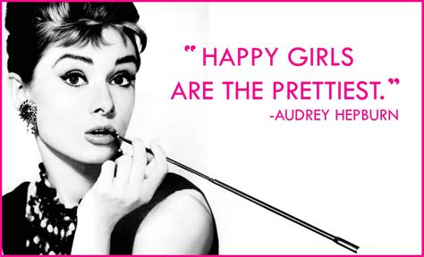 Chic Words L Audrey Hepburn L Happy Happy Girls Audrey Hepburn Hepburn