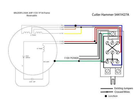 Baldor Single Phase Motor Wiring Diagram With Capacitor Wiring Baldor Motor Diagram Hp Switch