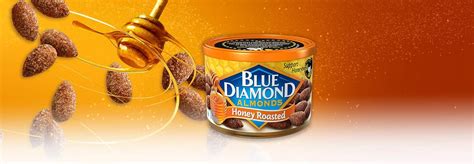 Blue Diamond Almonds Honey Roasted 6 Ounce Snack Almonds Grocery And Gourmet Food