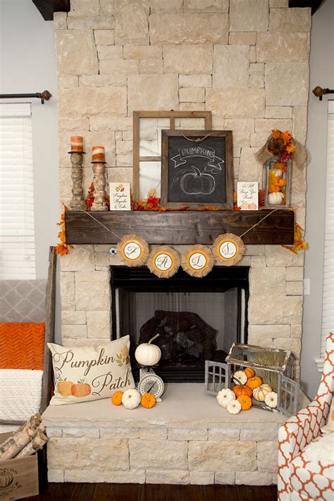 87 Exciting Fall Mantel Décor Ideas Shelterness