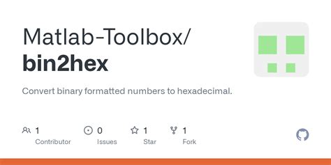 Github Matlab Toolboxbin2hex Convert Binary Formatted Numbers To