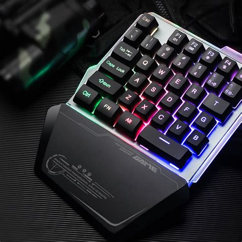 Miarhb G40 Wired Gaming Keypad With Led Backlight 35 Keys One Handed