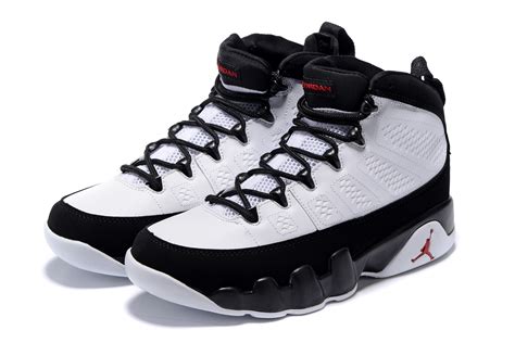 Air Jordan 9 Retro Space Jam Whitetrue Red Black 302370 112