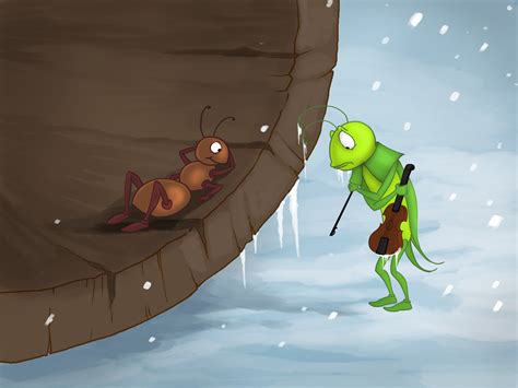 The Ant And The Grasshopper Children Story By Tales With Gigi