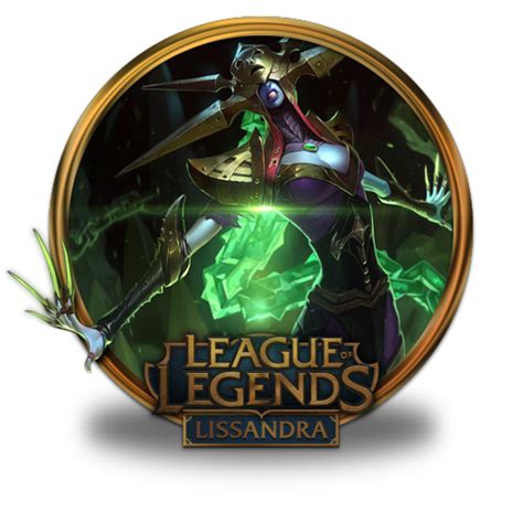Lissandra Blade Queen Icon League Of Legends Gold Border Iconset