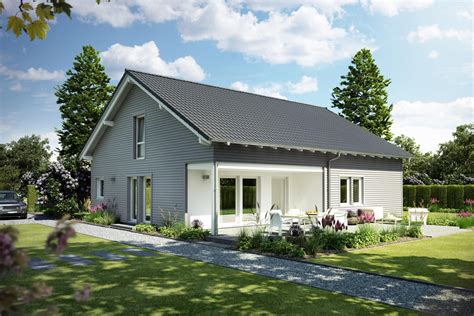 Die fertighäuser sind in ihrer größe und art unterschiedlich, damit sie eine genaue vorstellung erhalten, was ihr traumhaus wert ist. Bungalow mit Obergeschoss (mit Bildern) | Schwörer haus ...