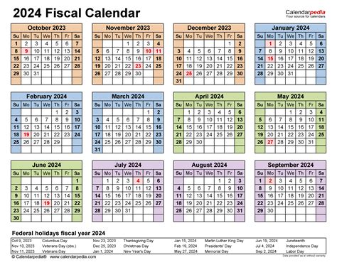 Printable Federal Government Calendar 2024 Chery Deirdre