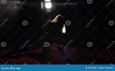 girl dancing twerk slow mo striptease stock footage video of hair hiphop 93712850