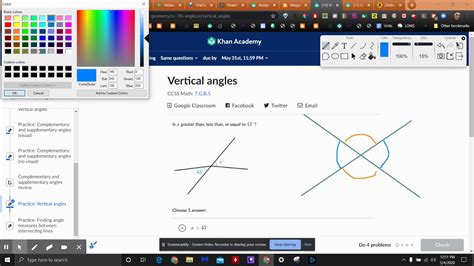 Vertical Angles Youtube