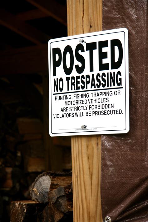 Posted No Trespassing No Motorized Vehicles PLASTIC Sign - No ...