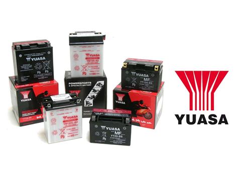 Yuasa Motorcycle Battery Application Chart