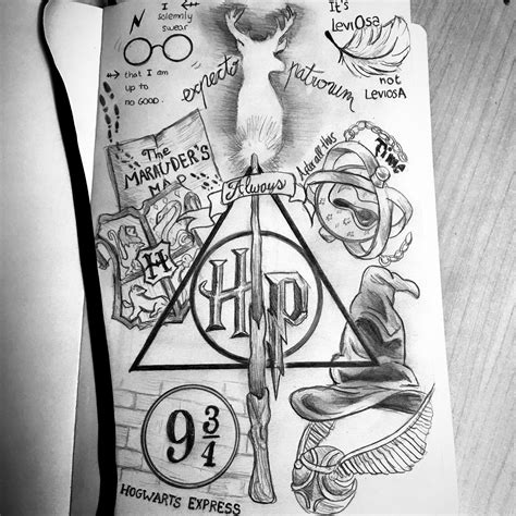 Harry Potter Instagram Drawmar Harrypotterfacts Zeichnung