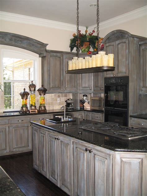 20 Light Grey Stained Kitchen Cabinets