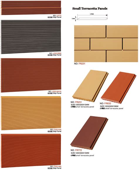 Lightweight Panel Clay Tile Cladding Lopo Terracotta Panel