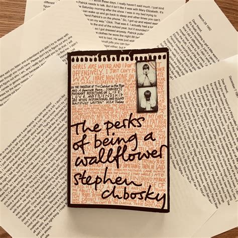 The Perks Of Being A Wallflower ~ Stephen Chbosky A World In Pages