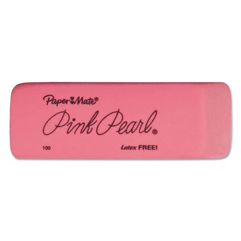 Pink Pearl Eraser For Pencil Marks Rectangular Block Medium Pink 3