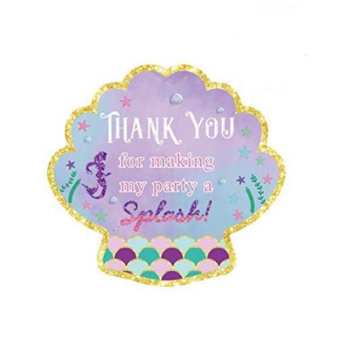 Buy Yaaaaasss 48pcs Mermaid Stickers For Baby Shower Mermaid Birthday