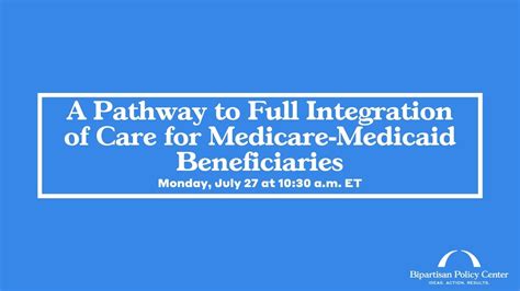 A Pathway To Full Integration Of Care For Medicare Medicaid