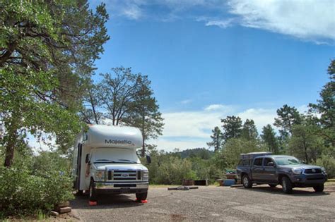 Camping In Prescott Arizona Granite Basin Whitespar Lynx Lake