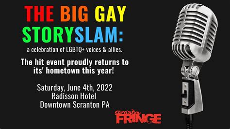 2022 Scranton Big Gay Storyslam A Celebration Of Lgbtq Voices