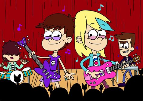 Luna Loud and the Moon Goats! by Chimafan1 on DeviantArt
