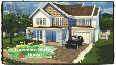 I like to create in the sims 4, i like to play more in the sims 3).this is a paradox). My Sims 4 Blog: American Style House by DinhaGamer