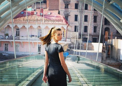 Natia R Model Aleqsandra Paichadze Photosesion In Tbilisi მოდელი