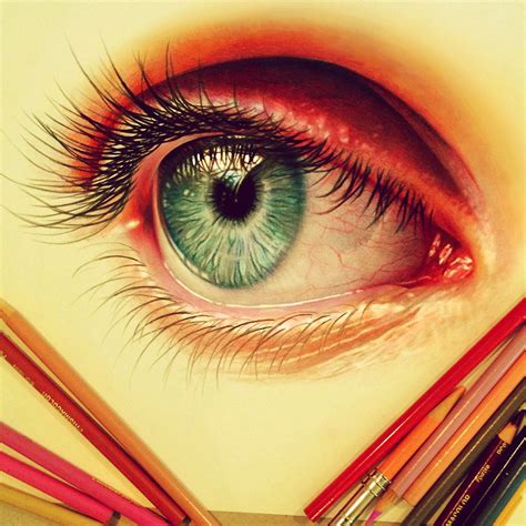 22 Year Old Artist Creates Hyper Realistic Pencil Drawings Bursting With Color