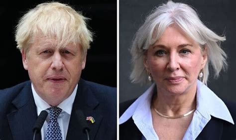 Nadine Dorries Penning Book On Boris Johnsons Dramatic Downfall