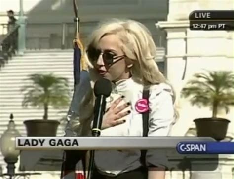 lady gaga delivers a speech at the national equality march lgbt image 21526454 fanpop