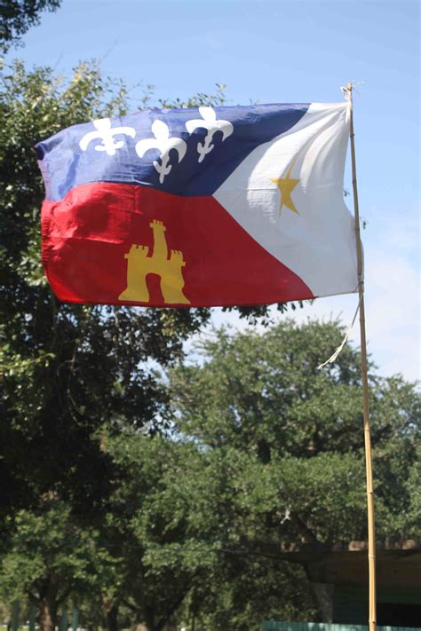 Acadian Flag Lafayette Convention And Visitors Commission Louisiana
