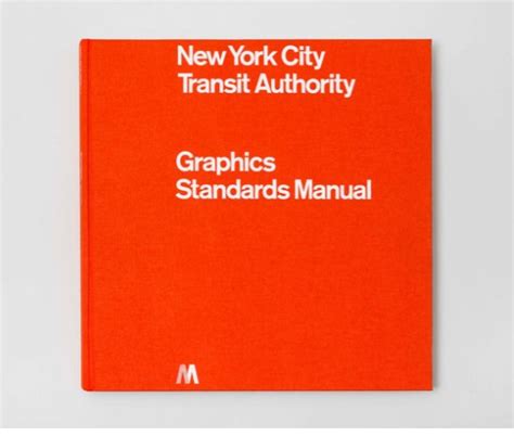 Nycta Graphics Standards Manual 經典識別設計系統標準手冊紐約地鐵 興趣及遊戲 手作＆自家設計 文具