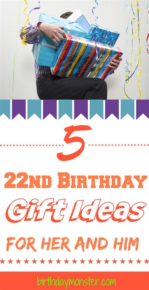 Shop by age, or by recipient and browse our birthday gift ideas that will delight your loved ones! 22nd Birthday Gift Ideas for Her and Him - Birthday Monster
