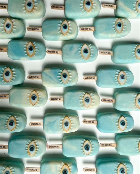 The Sass Bar™️dessert Soaps On Instagram “• Evil Eye Popsicle Soap • I Love The Evil Eye 🧿