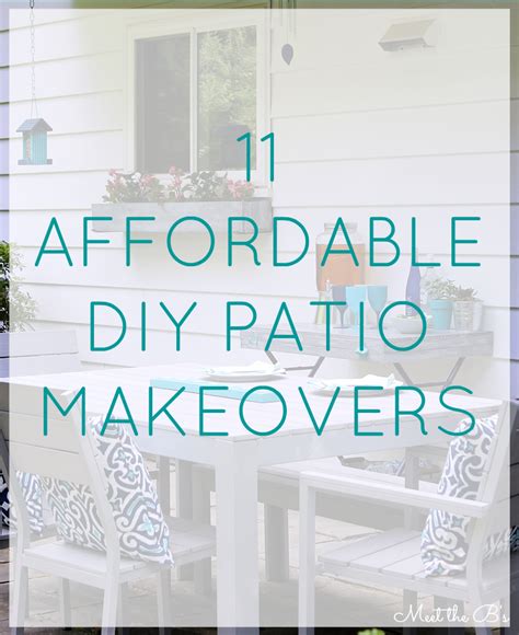 11 Budget Friendly Patio Makeovers The Inspired Hive