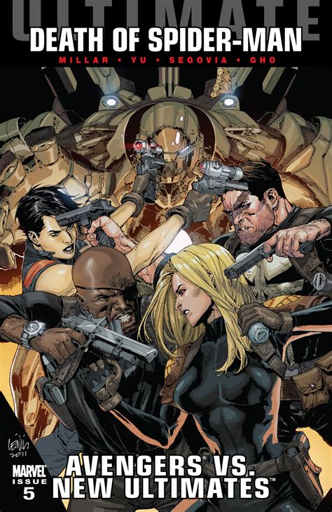 Ultimate Avengers Vs New Ultimates 5 Punisher Comics