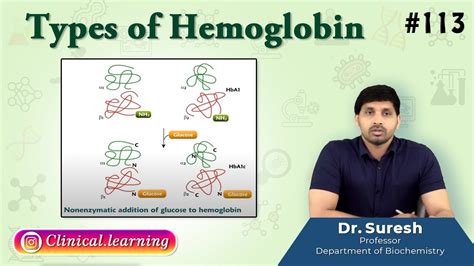 113 Types Of Hemoglobin Youtube
