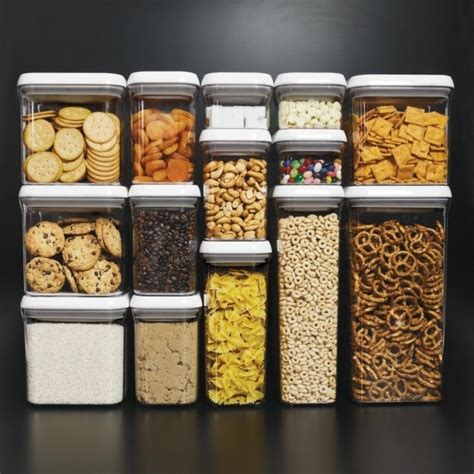 Stack up to 6 units high with lids on top for shipping in an enclosed van. Incredible 20 Best Pantry Organizers Hgtv Bulk Food ...