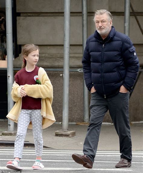 Alec Baldwin Enjoys One On One Time With Daughter Carmen 9 In Nyc