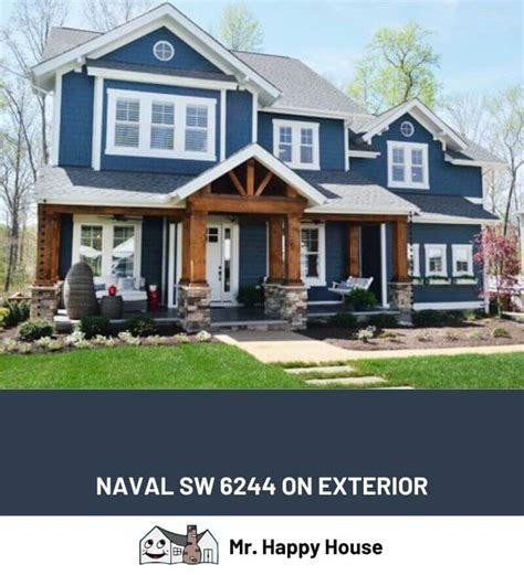 Naval From Sherwin Williams Sw 6244 Mr Happy House