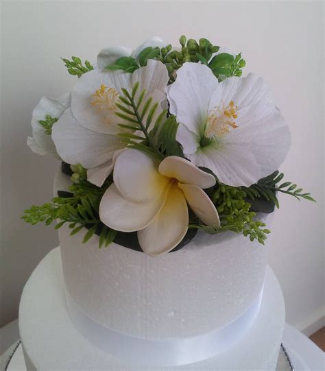 Tropical Cake Topper Hibiscus Plumeria Tropical Flowers | Etsy | Tropical cake topper, Tropical ...