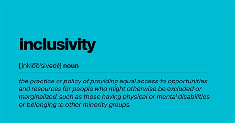 On Inclusivity